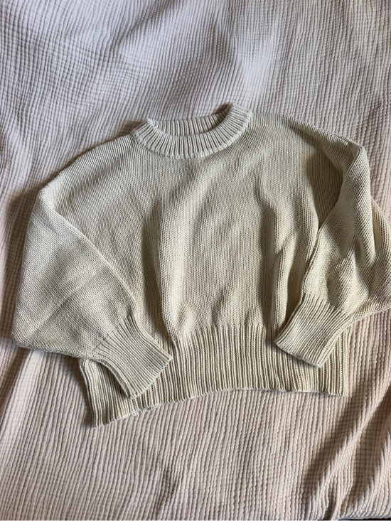 MATE the Label Sweaters - MATE the Label Organic Knit Crew. Size M/L.